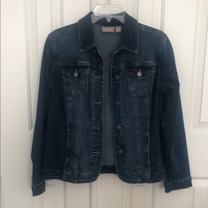 Chico's Blue Denim Jacket - NWOT
